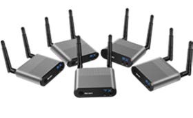 Measy Air Pro 4 wirelesss HDMI to HDMI (1 transmitter to 4 receivers)
