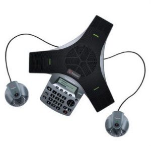 POLYCOM SOUNDSTATION DUO with 2 Extension Microphones