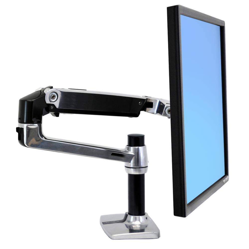 Ergotron LX Desk Monitor Arm, Tall Pole P/N 45295026