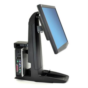 Ergotron Neo-Flex® All-In-One Lift Stand, Secure Clamp Monitor & CPU Mount | P/N: 33-338-085 - Image 1