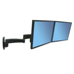 Ergotron 200 Series Dual Monitor Arm Two-Monitor Mount | P/N: 45-231-200