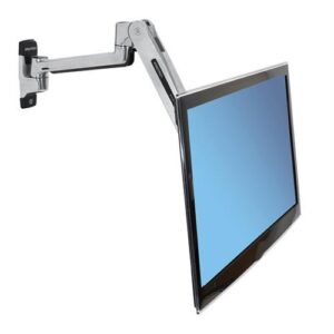 Ergotron LX HD Sit-Stand Wall Arm Heavy Monitor Mount | P/N: 45-383-026