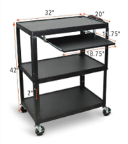 AVLOGIC AVL- WYAVC003 MULTI-PURPOSE AV CART