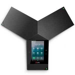 Polycom Trio 8800 Polycom Trio 8800 IP conference phone with built-in Wi-Fi, Bluetooth and NFC. Power over Ethernet. Includes 7.6m/25ft Ethernet cable, 1.8m/6ft USB 2.0 cable and setup sheet. POWER KIT NOT INCLUDED.